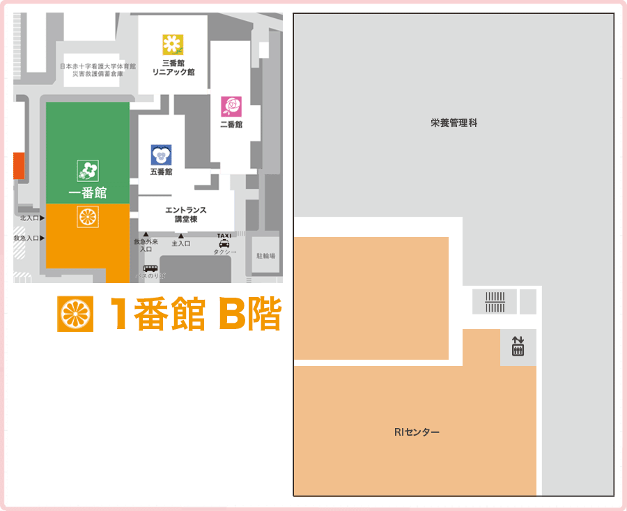 1番館B階マップ